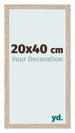 Photo Frame 20x40cm Sonoma Oak MDF Bologna Front Size | Yourdecoration.co.uk