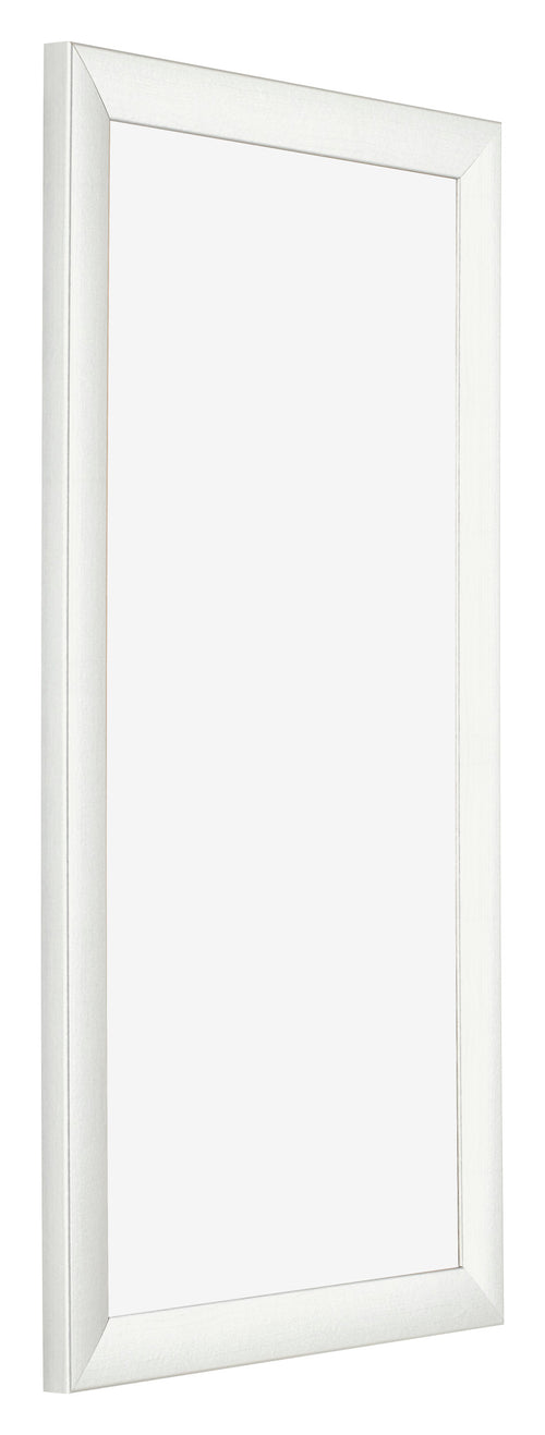 Photo Frame 20x40cm White Vintage MDF Pisa Front Oblique | Yourdecoration.co.uk