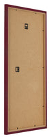 Photo Frame 20x40cm Wine Red Swept MDF Bologna Back Oblique | Yourdecoration.co.uk