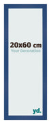Photo Frame 20x60 cm Dark Blue MDF Bologna Front Size | Yourdecoration.co.uk
