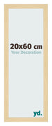 Photo Frame 20x60cm Beech Design MDF Bologna Front Size | Yourdecoration.co.uk