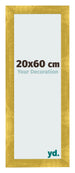 Photo Frame 20x60cm Gold Vintage MDF Pisa Front Size | Yourdecoration.co.uk