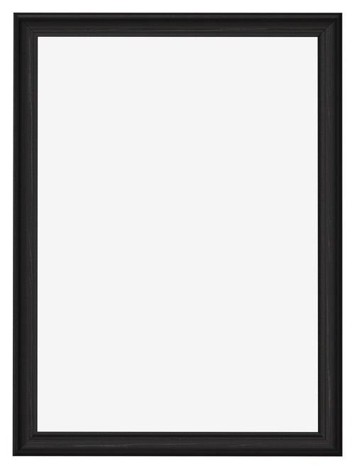 Photo Frame 21x29 7cm A4 Black Woodgrain MDF Lazio Front | Yourdecoration.co.uk