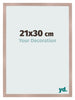 Photo Frame 21x30 cm Dusty Pink MDF Bologna Front Size | Yourdecoration.co.uk