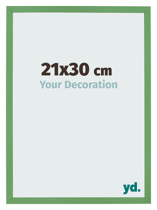 Photo Frame 21x30 cm Green MDF Bologna Front Size | Yourdecoration.co.uk