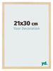 Photo Frame 21x30cm Beech Design MDF Bologna Front Size | Yourdecoration.co.uk