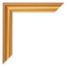 Photo Frame 21x30cm Gold Matte MDF Lazio Detail Corner | Yourdecoration.co.uk