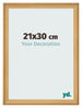 Photo Frame 21x30cm Pine Woodgrain MDF Lazio Front Size | Yourdecoration.co.uk