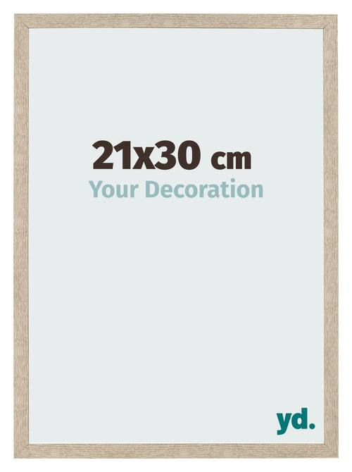 Photo Frame 21x30cm Sonoma Oak MDF Bologna Front Size | Yourdecoration.co.uk