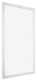 Photo Frame 21x30cm White High Gloss MDF Bologna Front Oblique | Yourdecoration.co.uk