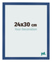 Photo Frame 24x30 cm Dark Blue MDF Bologna Front Size | Yourdecoration.co.uk