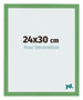Photo Frame 24x30 cm Green MDF Bologna Front Size | Yourdecoration.co.uk