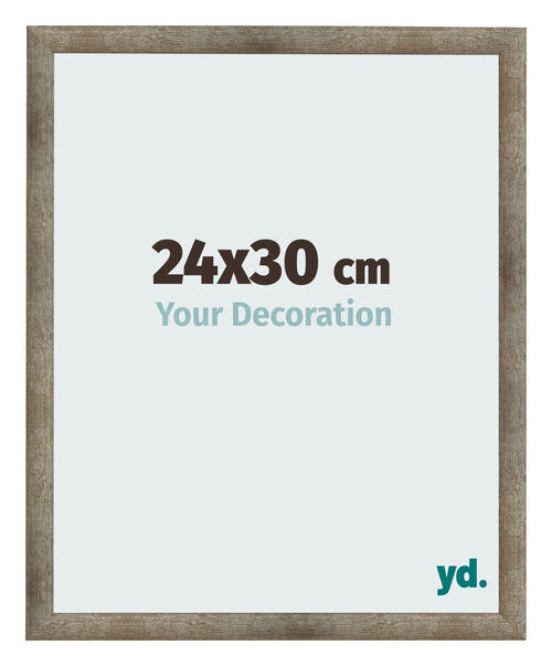 Photo Frame 24x30 cm Metal Vintage MDF Bologna Front Size | Yourdecoration.co.uk