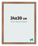 Photo Frame 24x30cm Copper Design MDF Bologna Front Size | Yourdecoration.co.uk