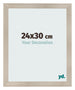 Photo Frame 24x30cm Oak Rustic MDF Pisa Front Size | Yourdecoration.co.uk