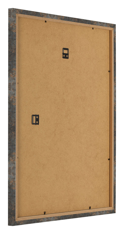 Photo Frame 24x30cm Oxidized Metal MDF Bologna Back Oblique | Yourdecoration.co.uk