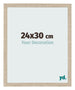 Photo Frame 24x30cm Sonoma Oak MDF Bologna Front Size | Yourdecoration.co.uk
