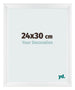 Photo Frame 24x30cm White Vintage MDF Pisa Front Size | Yourdecoration.co.uk