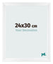 Photo Frame 24x30cm White Vintage MDF Pisa Front Size | Yourdecoration.co.uk