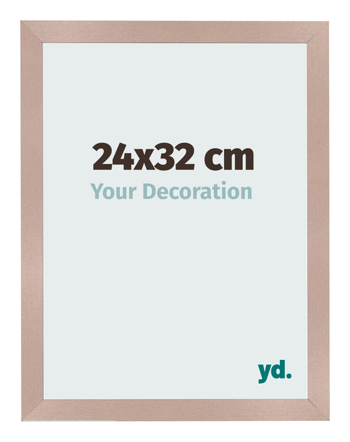 Photo Frame 24x32 cm Dusty Pink MDF Bologna Front Size | Yourdecoration.co.uk