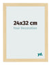 Photo Frame 24x32cm Beech Design MDF Bologna Front Size | Yourdecoration.co.uk