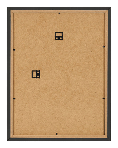 Photo Frame 24x32cm Black Woodgrain MDF Bologna Back | Yourdecoration.co.uk