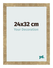 Photo Frame 24x32cm Gold Antique MDF Bologna Front Size | Yourdecoration.co.uk
