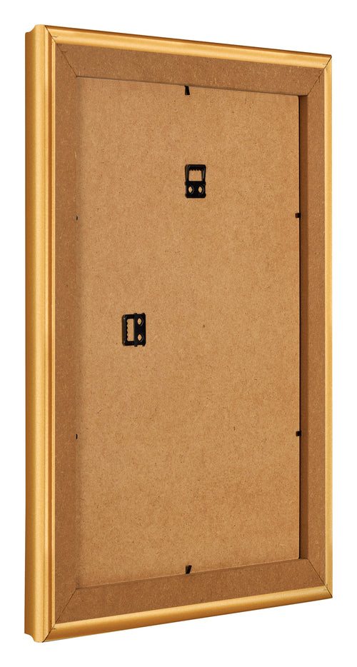 Photo Frame 24x32cm Gold Matte MDF Lazio Back Oblique | Yourdecoration.co.uk