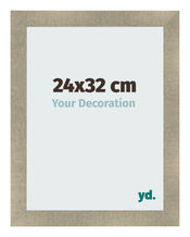 Photo Frame 24x32cm Gold Vintage MDF Pisa Front Size | Yourdecoration.co.uk
