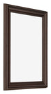 Photo Frame 24x32cm Oak Dark MDF Lazio Front Oblique | Yourdecoration.co.uk
