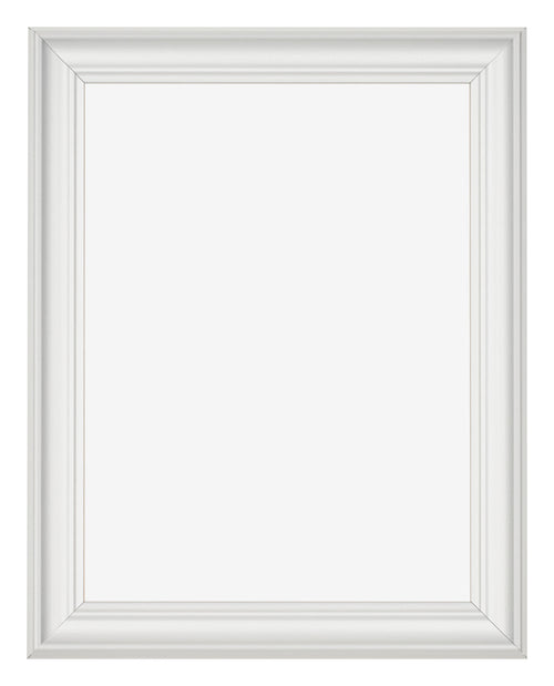 Photo Frame 24x32cm White Swept MDF Lazio Front | Yourdecoration.co.uk