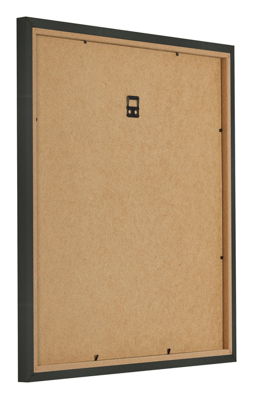 Photo Frame 25x25cm Anthracite MDF Bologna Back Oblique | Yourdecoration.co.uk