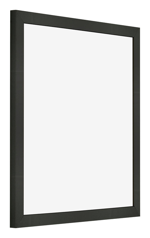 Photo Frame 25x25cm Anthracite MDF Bologna Front Oblique | Yourdecoration.co.uk