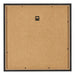 Photo Frame 25x25cm Black Matte MDF Bologna Back | Yourdecoration.co.uk
