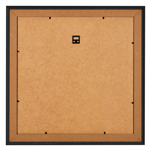 Photo Frame 25x25cm Black Woodgrain MDF Lazio Back | Yourdecoration.co.uk