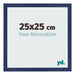 Photo Frame 25x25cm Dark Blue Swept MDF Bologna Front Size | Yourdecoration.co.uk