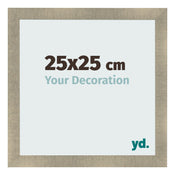 Photo Frame 25x25cm Gold Vintage MDF Pisa Front Size | Yourdecoration.co.uk