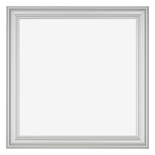 Photo Frame 25x25cm Silver Matte MDF Lazio Front | Yourdecoration.co.uk
