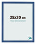 Photo Frame 25x30 cm Dark Blue MDF Bologna Front Size | Yourdecoration.co.uk