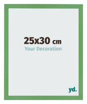 Photo Frame 25x30 cm Green MDF Bologna Front Size | Yourdecoration.co.uk
