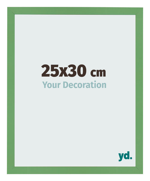 Photo Frame 25x30 cm Green MDF Bologna Front Size | Yourdecoration.co.uk