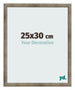 Photo Frame 25x30 cm Metal Vintage MDF Bologna Front Size | Yourdecoration.co.uk