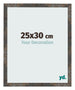 Photo Frame 25x30 cm Oxidized Metal MDF Bologna Front Size | Yourdecoration.co.uk