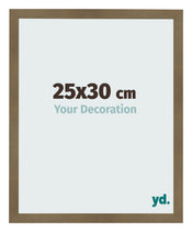 Photo Frame 25x30cm Bronze Design MDF Bologna Front Size | Yourdecoration.co.uk