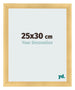 Photo Frame 25x30cm Gold Vintage MDF Pisa Front Size | Yourdecoration.co.uk