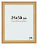 Photo Frame 25x30cm Pine Woodgrain MDF Lazio Front Size | Yourdecoration.co.uk