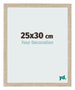 Photo Frame 25x30cm Sonoma Oak MDF Bologna Front Size | Yourdecoration.co.uk