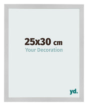 Photo Frame 25x30cm Stainless Steel MDF Bologna Front Size | Yourdecoration.co.uk