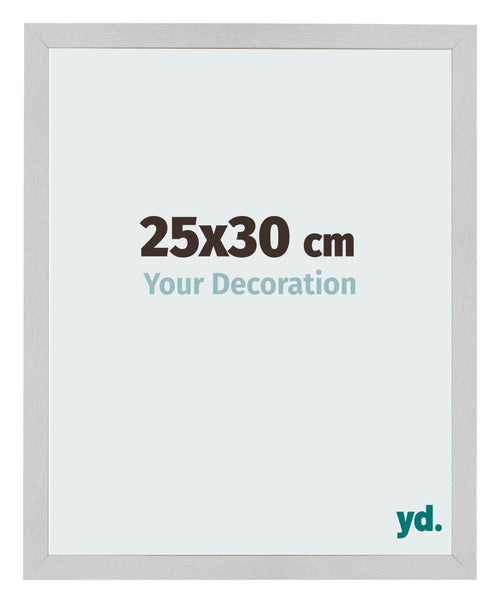 Photo Frame 25x30cm Stainless Steel MDF Bologna Front Size | Yourdecoration.co.uk