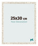 Photo Frame 25x30cm White Vintage MDF Bologna Front Size | Yourdecoration.co.uk